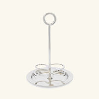 christofle vertigo condiment bowl silver plated set of 4