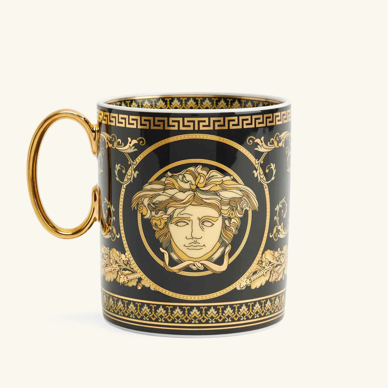 Virtus Gala Mug Black versace virtus gala mug black