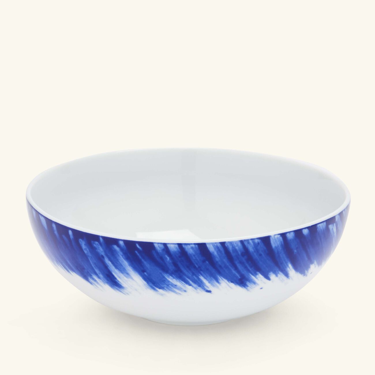 bernardaud in bloom serving bowl blue