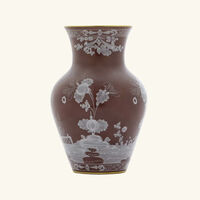Oriente Italiano Ming Vase Medium Brown ginori 1758 oriente italiano ming vase medium brown