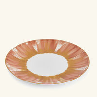 marie daage panache dessert plate round pink 21cm