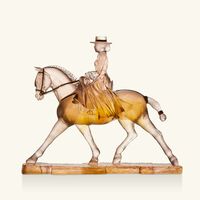 Andalusian Horsewoman Sculpture Extra Large Brown Limited Edition daum andalusian horsewoman sculpture extra large brown limited edition