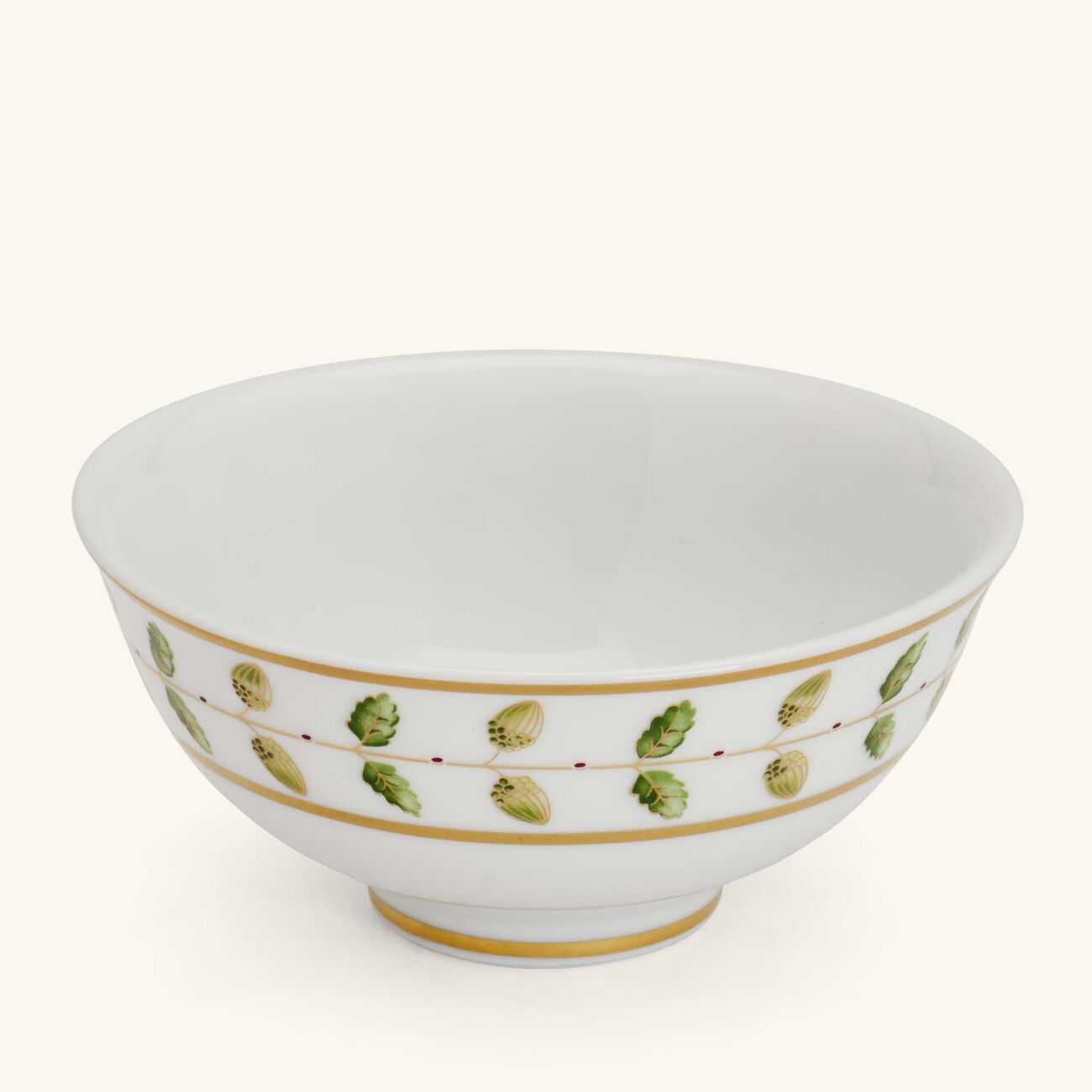 Constance Soup Bowl Green bernardaud constance soup bowl green