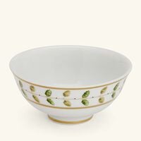 bernardaud constance bread butter plate round green 16cm