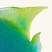 Maya Royal Angelfish Figurine Medium Blue Limited Edition daum maya royal angelfish figurine medium blue limited edition