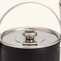 giobagnara elie saab monogram ice bucket ebony