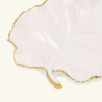 Autumn Mulberry Leaf Trinket Tray Small Pink villari autumn mulberry leaf trinket tray small pink