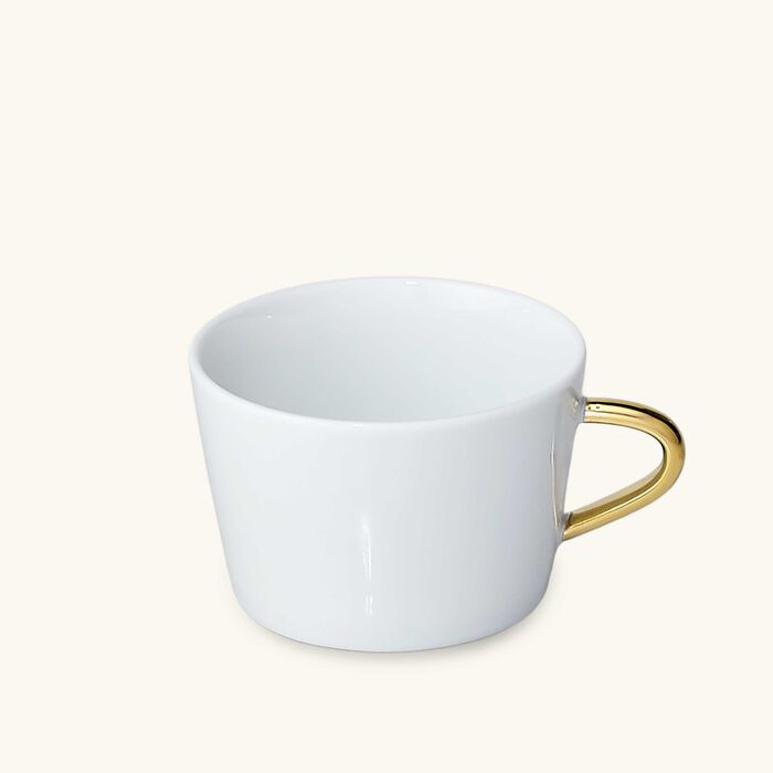 Twist Tea Cup & Saucer Gold bernardaud twist tea cup saucer gold