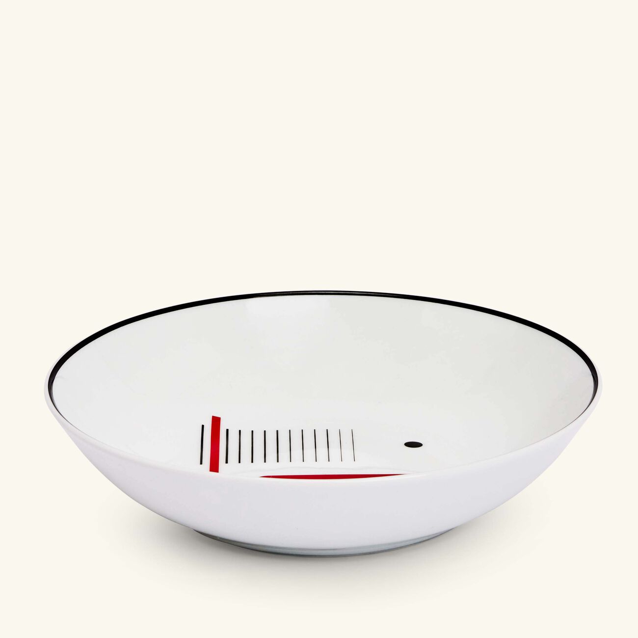 Oscar Soup Plate Round Red 19cm bernardaud oscar soup plate round red 19cm