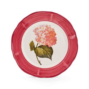 Sultan Garden Handpainted Pink Dinner Plate, medium