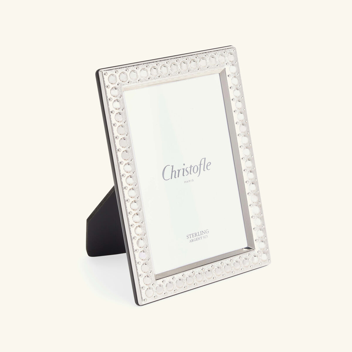 Christofle Perles Picture Frame Silver 10x15cm | Tanagra UAE