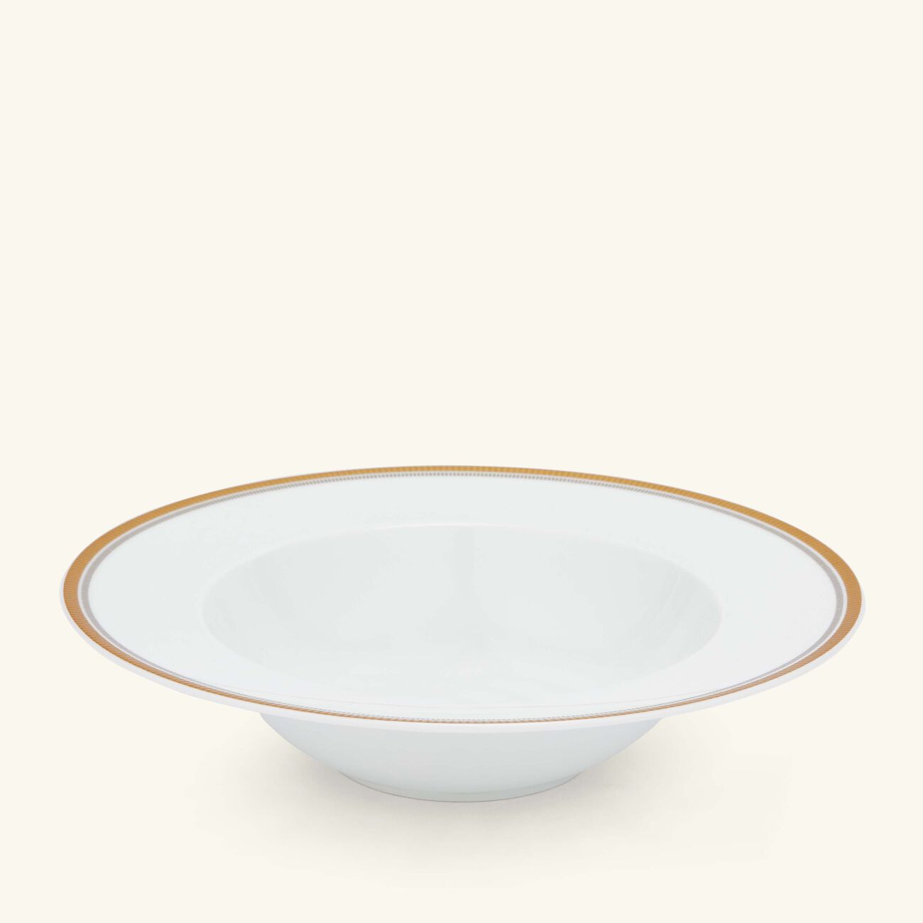 Gage Soup Plate Round White 22cm bernardaud gage soup plate round white 22cm