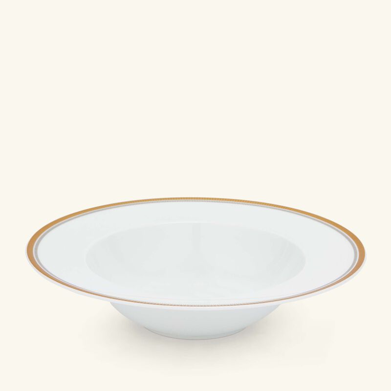 Gage Soup Plate Round White 22cm bernardaud gage soup plate round white 22cm