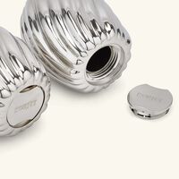 l objet ripple spice jewels salt and pepper shakers platinum plated set of 2