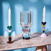 ريفليكشنز كوبنهاغن مزهرية يوتاه الكريستالية متوسطة شفافة