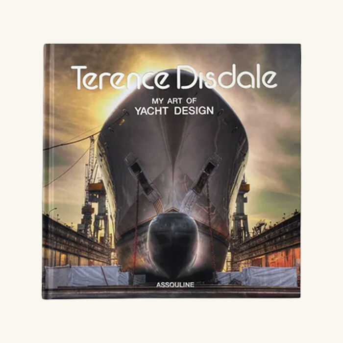 assouline terence disdale my art of yacht design book 31x31cm