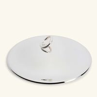 Vertigo Cover Round Silver Plated 25cm christofle vertigo cover round silver plated 25cm