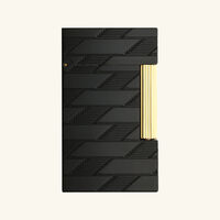 Ligne 2 Monogram 1872 Lighter Black st dupont ligne 2 monogram 1872 lighter black