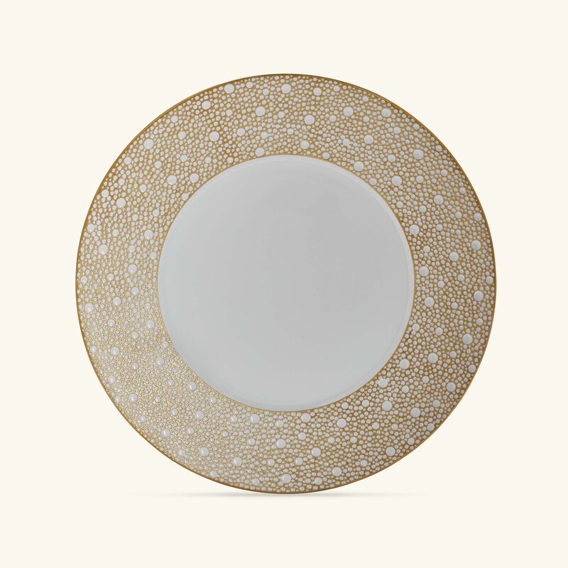 Mordore Dinner Plate Round Gold 26cm bernardaud mordore dinner plate round gold 26cm