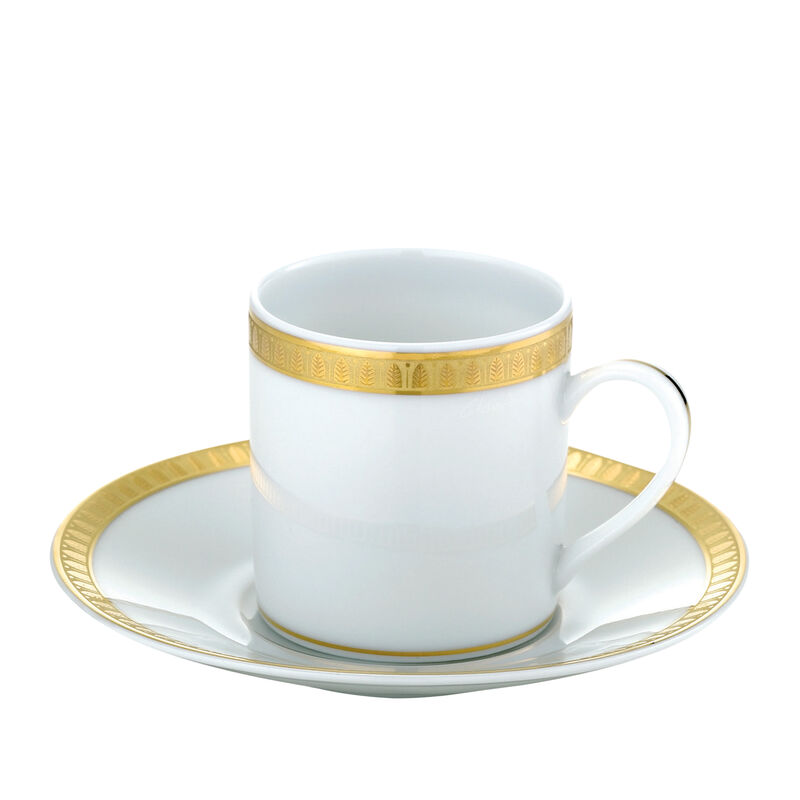 Malmaison Gold Cup & Saucer, large