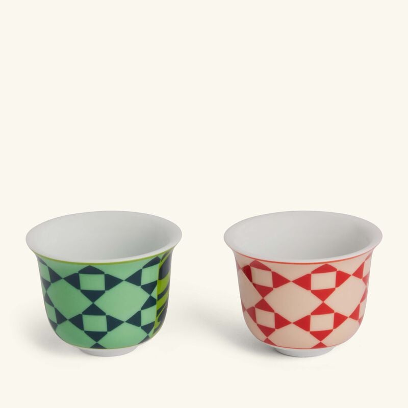 Bahja Arabic Coffee Cup Set Of 6 silsal bahja arabic coffee cup set of 6