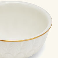 Peacock Serving Bowl White villari peacock serving bowl white