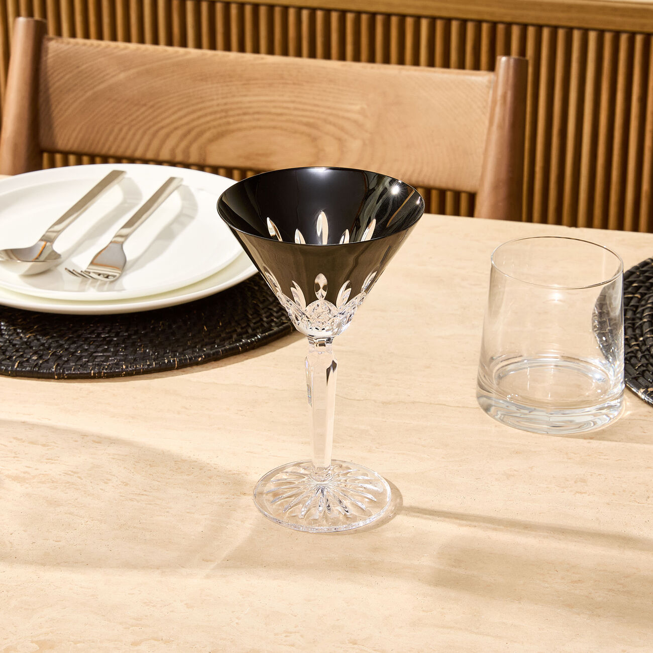 Lismore Black Martini Glass Black Set Of 2 waterford lismore black martini glass black set of 2