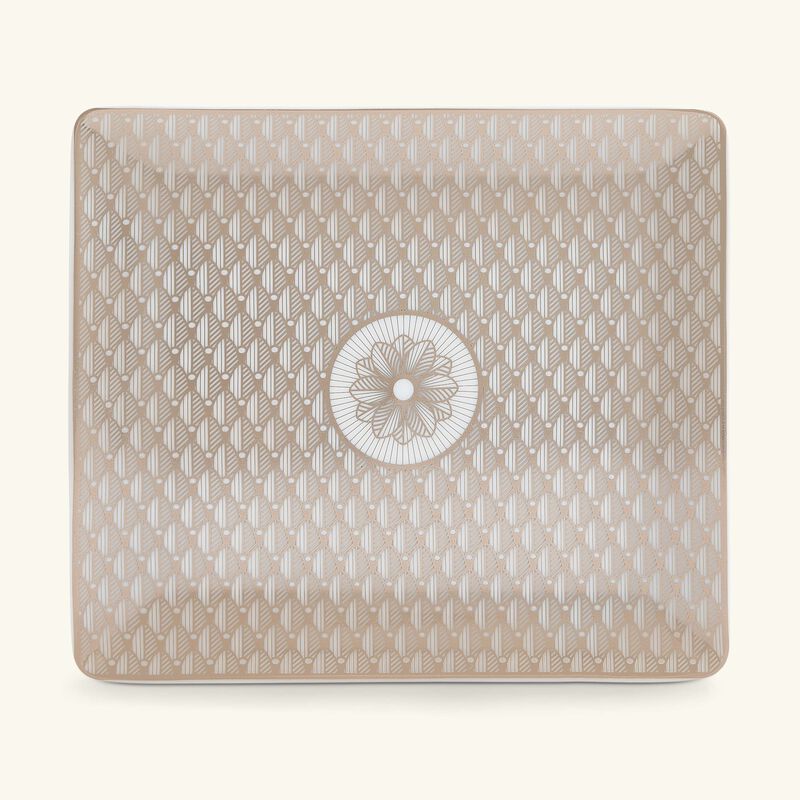 christofle malmaison imp riale tray rectangular silver 17x15cm