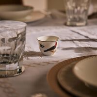 bernardaud aux oiseaux coffee cup gold