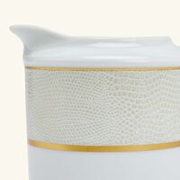 Sauvage Blanc Milk Pitcher Gold bernardaud sauvage blanc milk pitcher gold