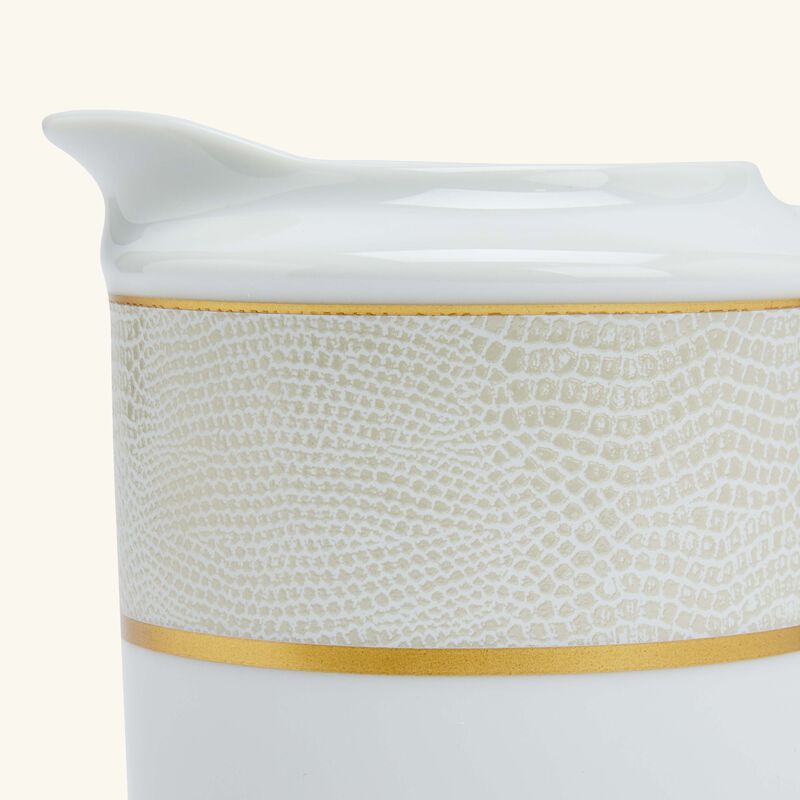 Sauvage Blanc Milk Pitcher Gold bernardaud sauvage blanc milk pitcher gold