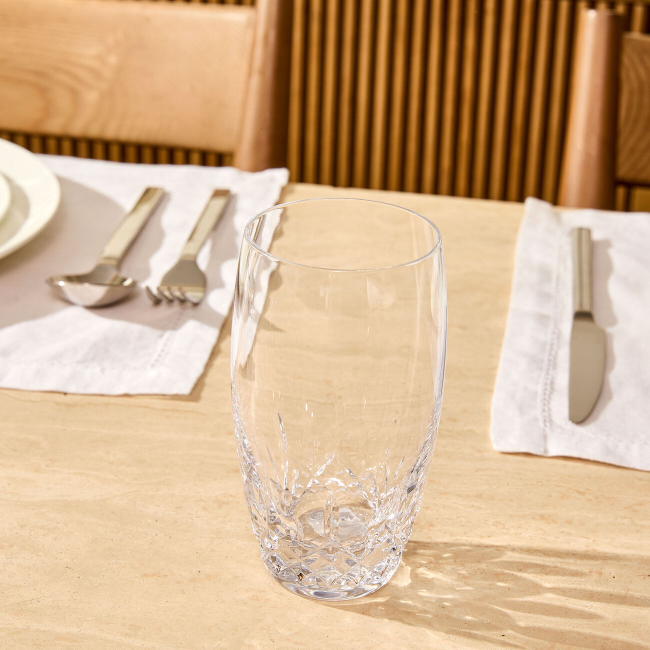 Lismore Essence Highball Drinking Glass Clear Set Of 2 waterford lismore essence highball drinking glass clear set of 2