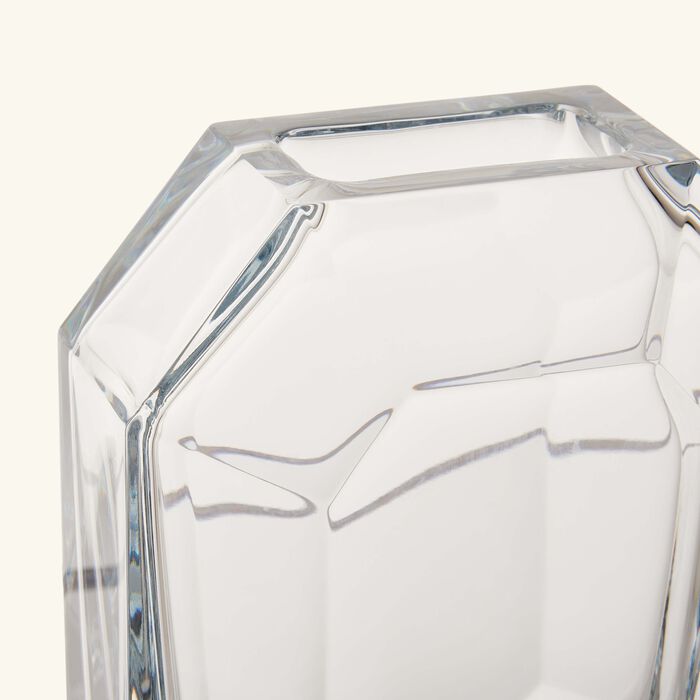 Octogone Bud Vase Small Clear baccarat octogone bud vase small clear