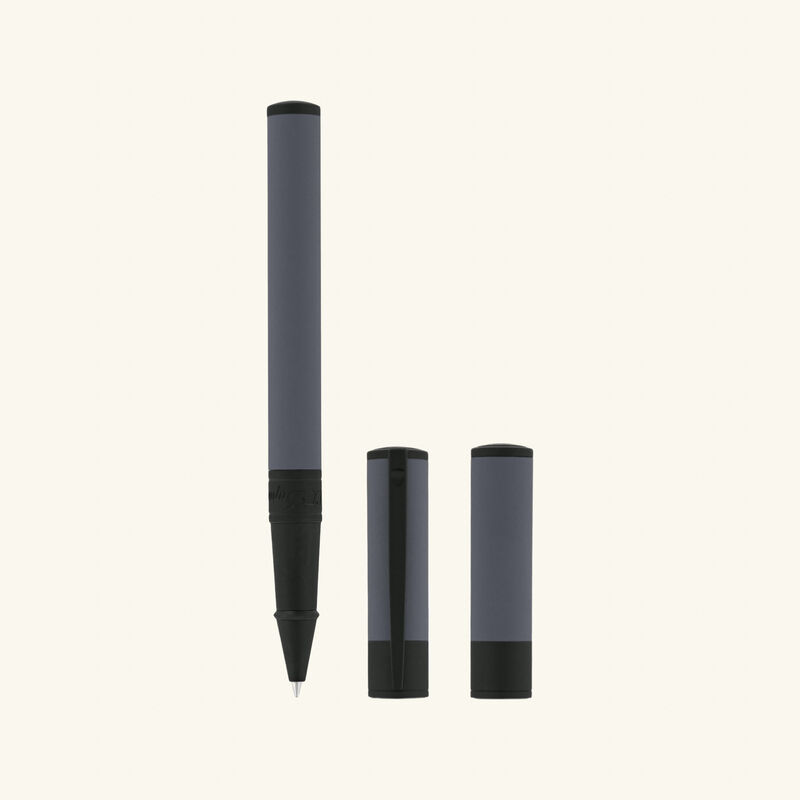 D-Initial Rollerball Pen Grey st dupont d initial rollerball pen grey
