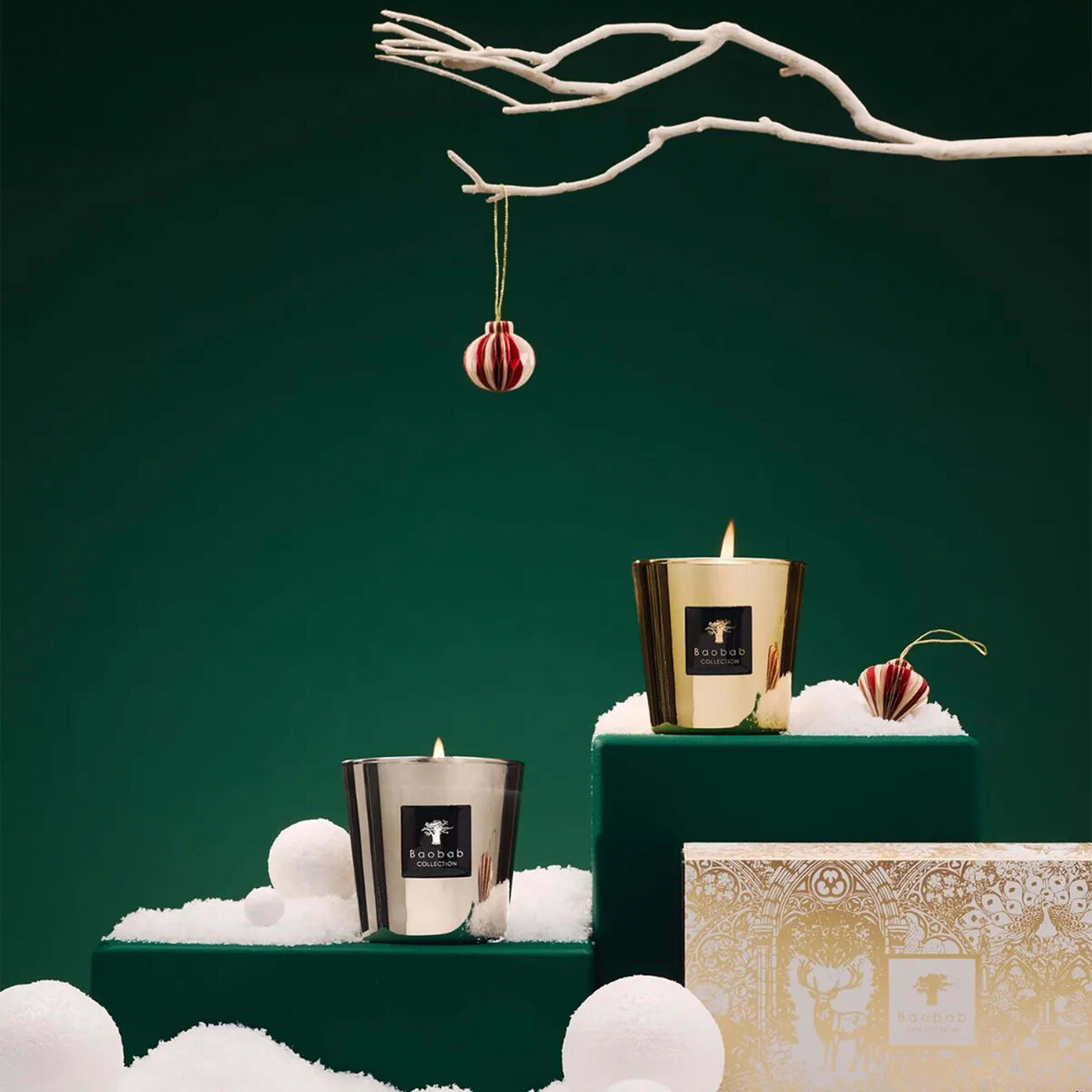 Les Exclusives Aurum Candle Max 08 Gift Set baobab collection les exclusives aurum candle max 08 gift set