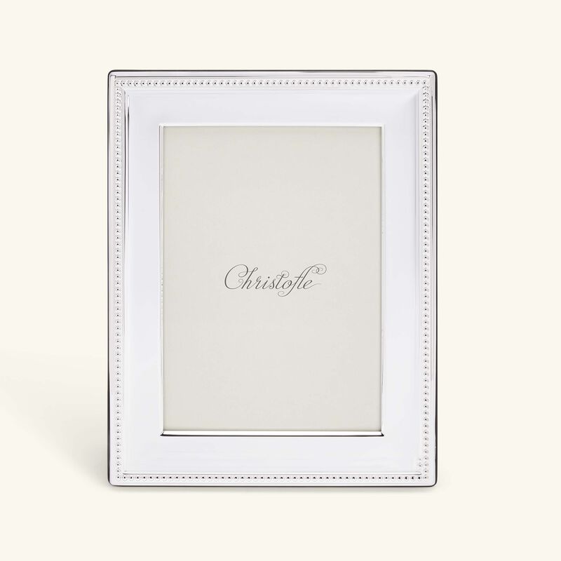 christofle perles picture frame silver 13x18cm