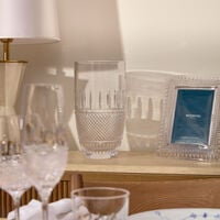 waterford mastercraft irish lace vase medium clear