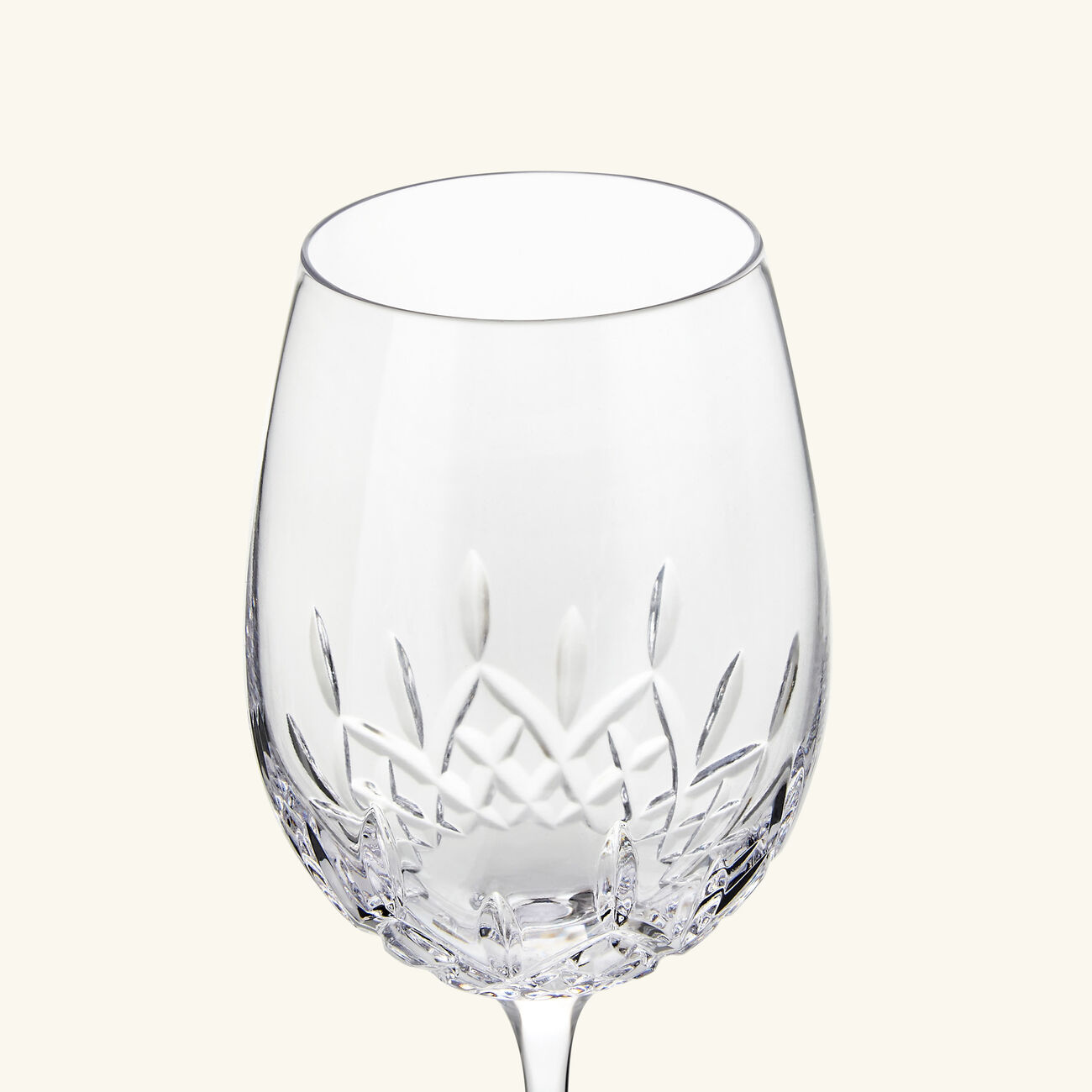 waterford lismore wine glasses clear set of 2