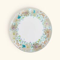 bernardaud feerie michael cailloux tart platter round pink 32cm