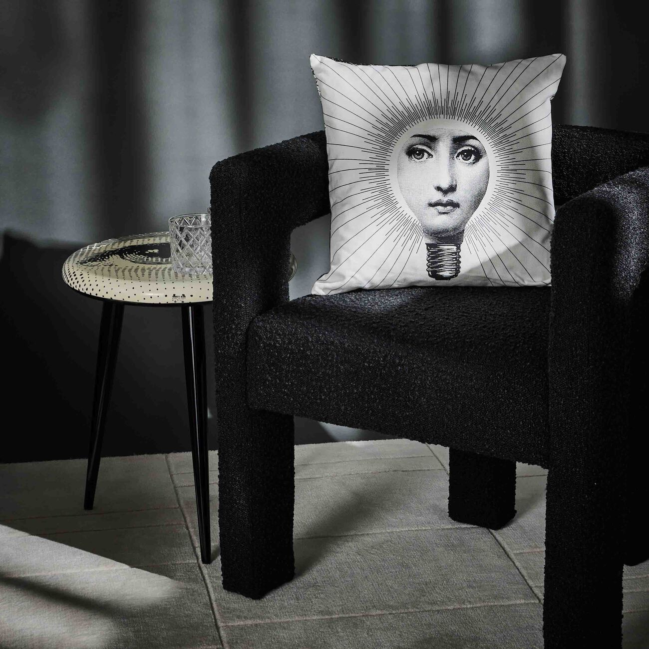 Abbaglio Pillow fornasetti abbaglio pillow
