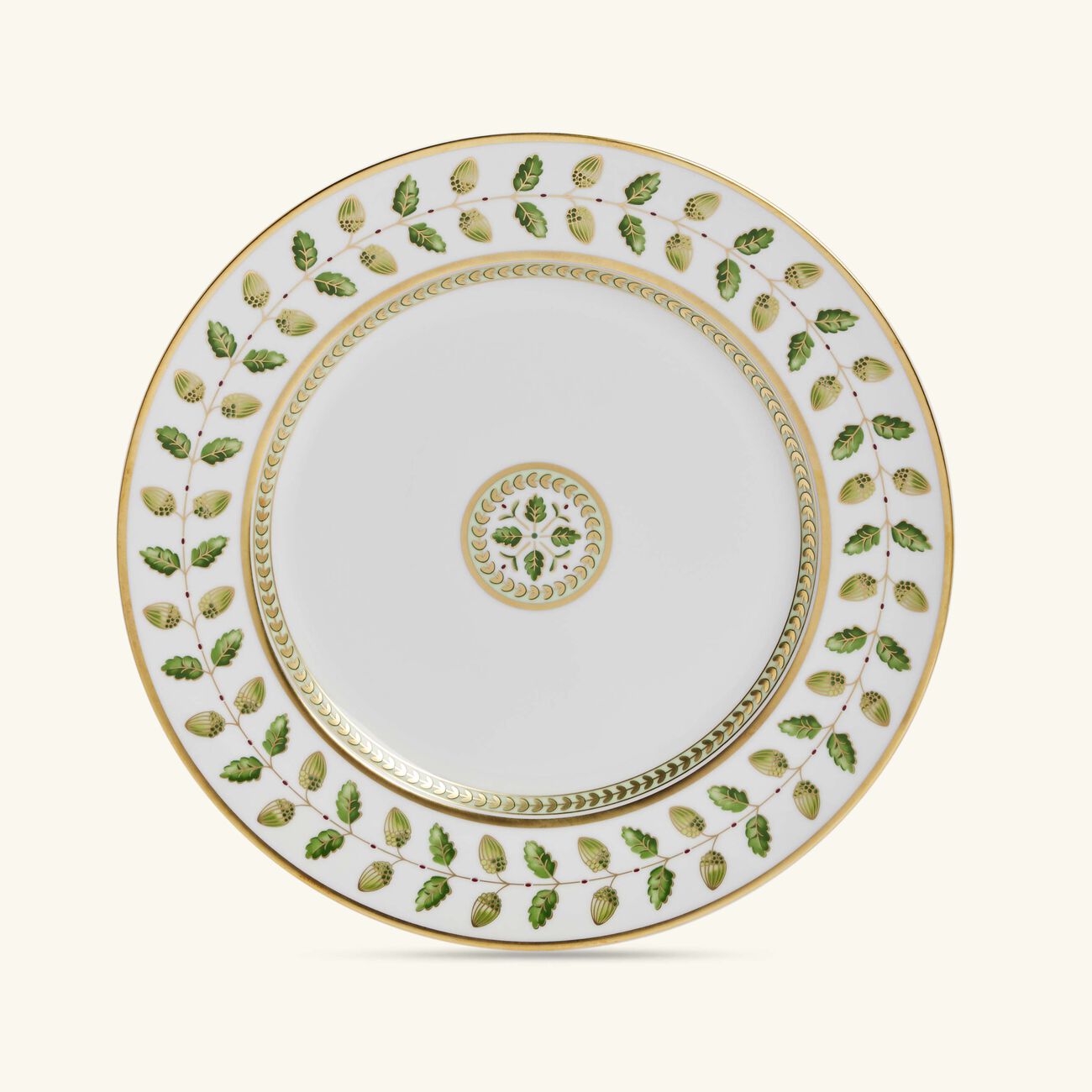 Constance Dinner Plate Round Green 26cm bernardaud constance dinner plate round green 26cm
