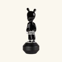 The Guest Figurine by Diaz-Faes Small Black lladro the guest figurine by diaz faes small black