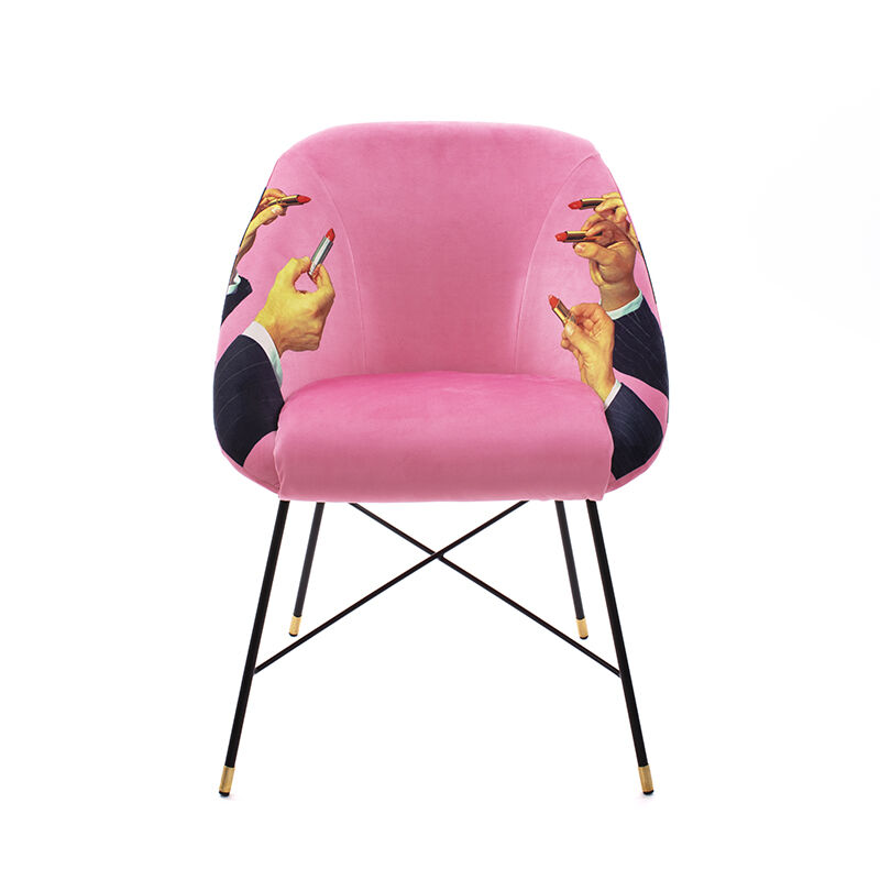 Padded Chairs Lipsticks Pink, large
