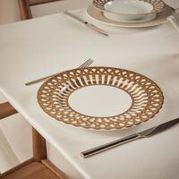 بينتو باريس طبق الطعام فانري ذهبي 26 سم