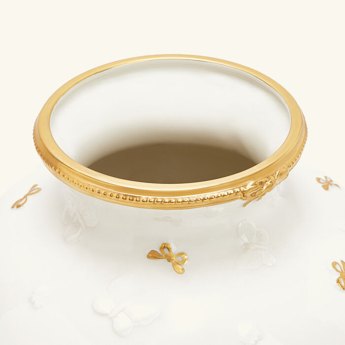 Butterfly Vase Medium White villari butterfly vase medium white