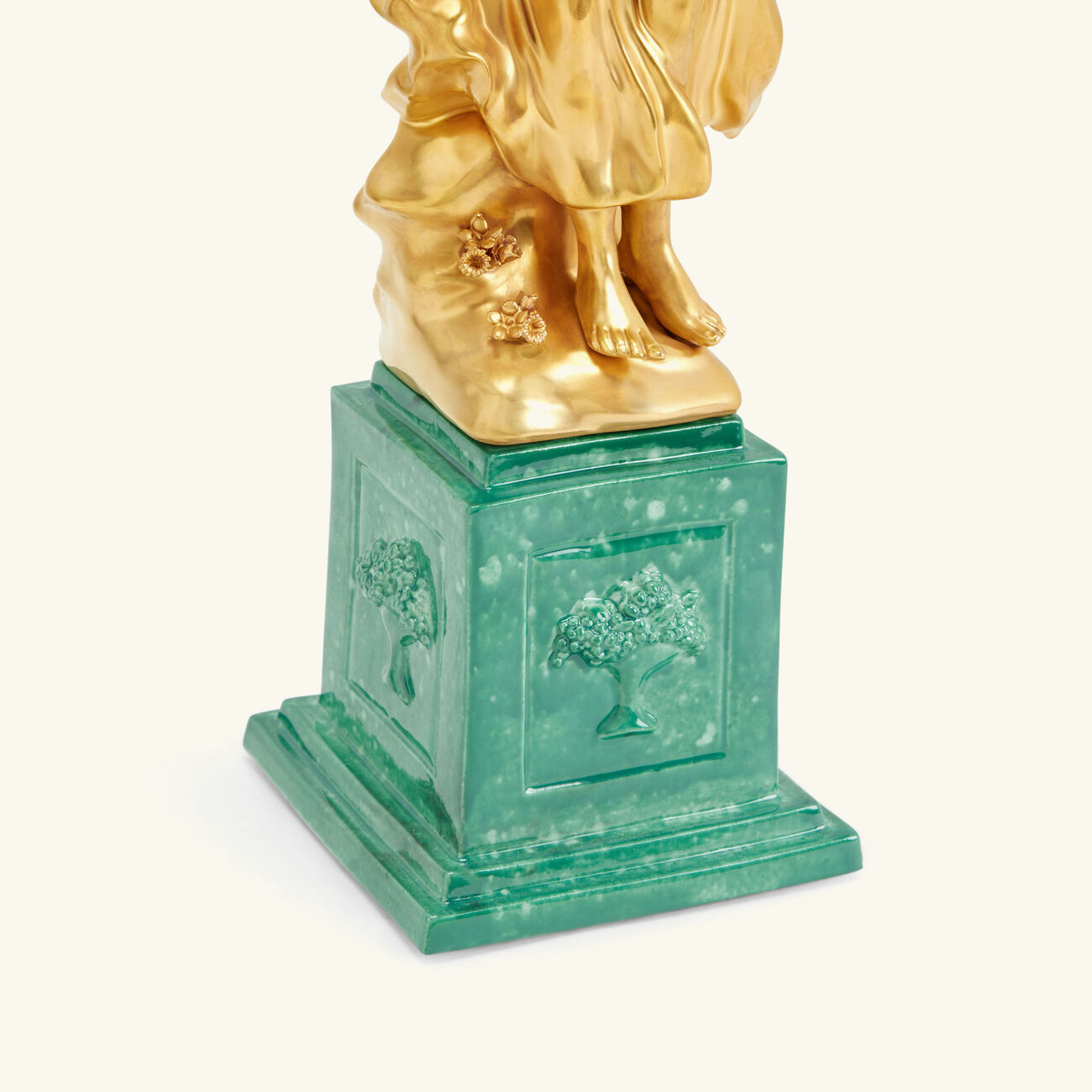 villari criteide candle holder green