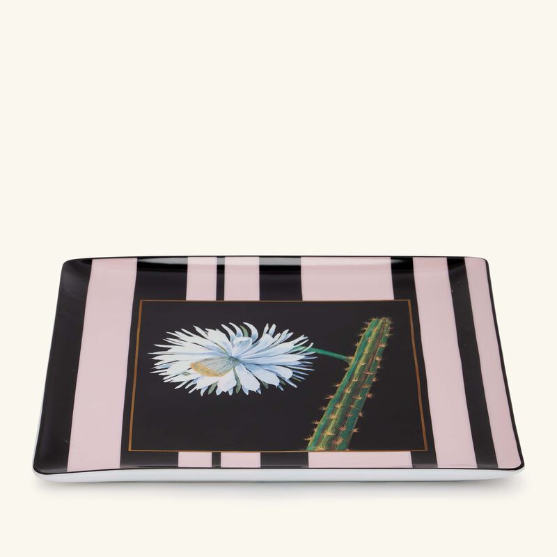 Natura Fleur De Cactus Trinket Tray Rectangular Black 22cm bernardaud natura fleur de cactus trinket tray rectangular black 22cm