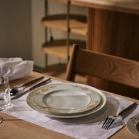 versace medusa gala dessert plate round white 22cm