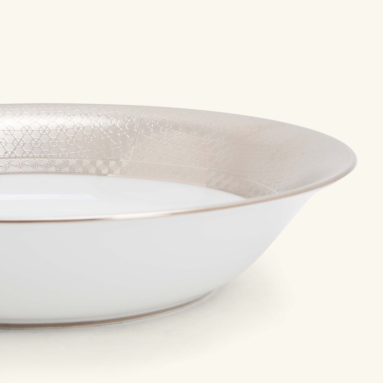 Divine Serving Bowl Grey 24cm bernardaud divine serving bowl grey 24cm