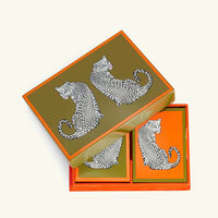 jonathan adler leopard lacquer card set